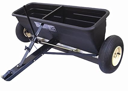 GREENSTAR 1726 Streuwagen zu Trainer 80 kg maximale Kapazität mit Reifen 12,5 '