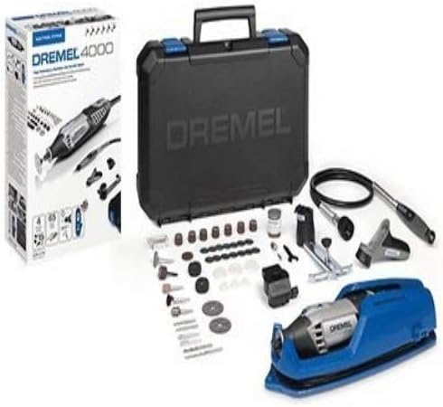 Dremel 4000 Outil Rotatif Multifonction 175w Avec 4 Adaptation 65 Accessoires Uk Version Uk Prise Vitesse 5000 35000 Tr Min Amazon Fr Bricolage