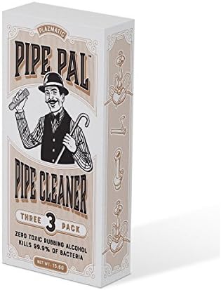 Pipe Cleaner - Bong Cleaner - Bubbler Cleaner - Fast, Effortless, Environmentally Friendly - Removes tar, No more shaking or Harsh chemicals - 3 tubes