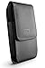 Galaxy S6, Galaxy S6 Edge Case, Bomea Leather Case Belt Clip Holster Pouch Cover for Samsung Galaxy S6, S6 Edge - Swivel Belt Clip with Magnetic Flip Closure (Also Fit with Another Case On) Black