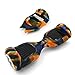 Shinymod 6.5 inch Balanced Scooter Case, Rubber Guard Protection 100% Silicone Self Balancing Scooter Board Cover, Case Only (Yellow Camo)