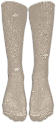 Star Asteroid Planetoid Minor Planet Youth Soccer Socks Fasoar Teens Knee High Football Socks Long Striped Rugby Tube Socks