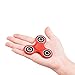 BEISTA Fidget Spinner Toy Stress Reducer – Tri-Spinner Fidget Toy High Speed with Four Bearing Hand spinner Fidget Toy Perfect for Anxiety, Autism, ADHD, ADD (Red)