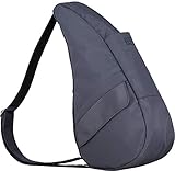 AmeriBag Classic Healthy Back Bag Tote Microfiber Small (Slate)