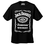 Jack Daniel's Official "Classic Label" Men's T-Shirt #66 (X-Large)