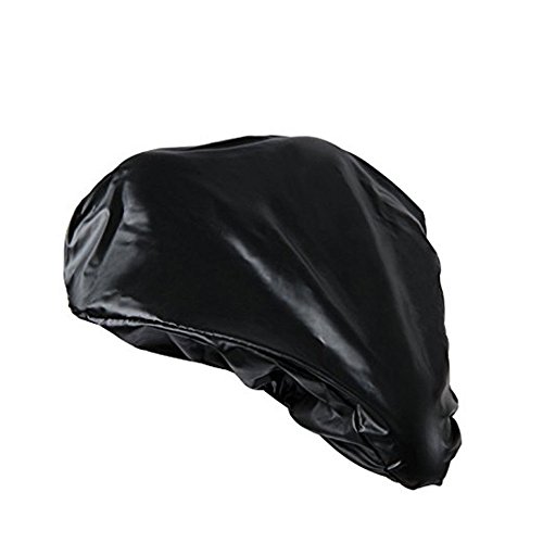 Ragdoll50 Waterproof Saddle Cover, Bike Seat Rain Cover, Elastic Bicycle Protector, Black
