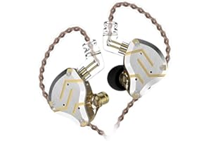 KZ ZS10 Pro IEM Headphone,KZ in Ear Monitor, Gaming Earbuds, 4BA 1DD IEM Headphone Multi Driver in Ear Earphone, Wired Earbud