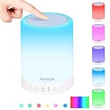 Bluetooth Speaker Lamp, Homecube Bedside Lamp with Wireless BT Speakers Smart LED Touch Lamp Color Control Night Light with TF Card ,MP3 Player, AUX Supported, Hands-free