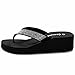 Gear One Women's Flip Flops Wedge Sandals Platform Heel Thongs Beach Shoes