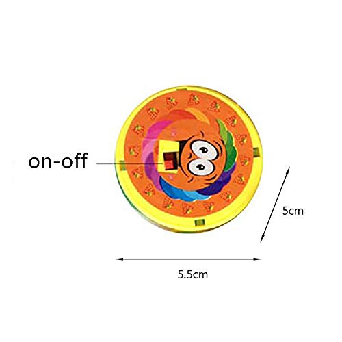 Facaily Kids Magic Luminous Slinky Rainbow Spring Colorful Circle Coiled Elastic Ring Children Funny Classic Toy