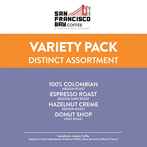San Francisco Bay Compostable Coffee Pods Assorted Variety Pack (80