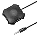 SiZHENG 3.5mm Microphone Omnidirectional Condenser Mic Computer Microphone for Skype, Online Chatting, Meeting(3 Pack)