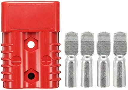 175 AMP Battery Connector Jump Start Slave Assist Pair RED