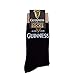 Black And Beige Guinness Socks