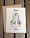 Suit Up - Personalized - Will you be my Groomsman - Best Man - Usher - Ring Bearer - Wedding Party Proposal - Eco Friendly
