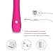 Elecitizon Vibrator - Medical Grade Silicone - 7 Stimulation Modes - Waterproof Wireless - Lifetime Guarantee (Rose Pink)