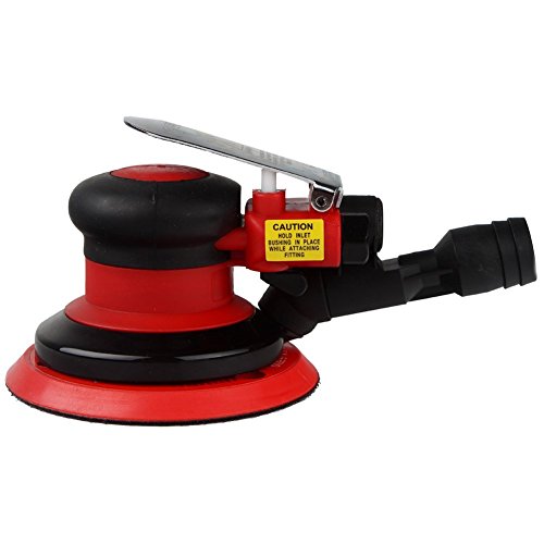 Vacuum Random Orbital Sander with 3/16" Orbital Pattern 5" Aluminum
