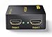 HDMI Splitter,Musou 4K/2K HDMI Switch Powered Splitter 1X2 Signal Distributor 1 in 2 Out with 1080P and 3D Compatibility - Version 1.4a