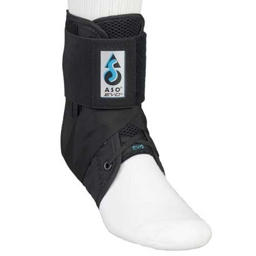 MedSpec ASO EVO Ankle Stabilizer - Black - Medium
