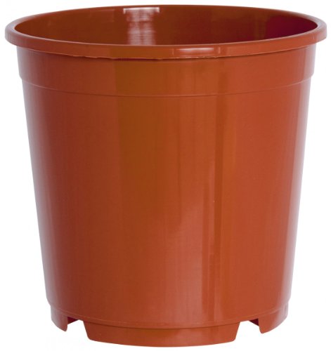 geli Thermo Plastic Pflanzkübel CONTAINERTOPF rund aus Kunststoff, Durchmesser:27 cm