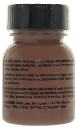 Mehron Liquid Latex Dark Flesh Color - 1 Ounce
