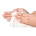 Honey Bright Linen-Feel Guest Towels (200 Pack) White Disposable Cloth-Like Paper Hand Napkins, 12