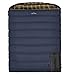 TETON Sports Mammoth Queen-Size Double Sleeping Bag; Warm and Comfortable for Family Camping