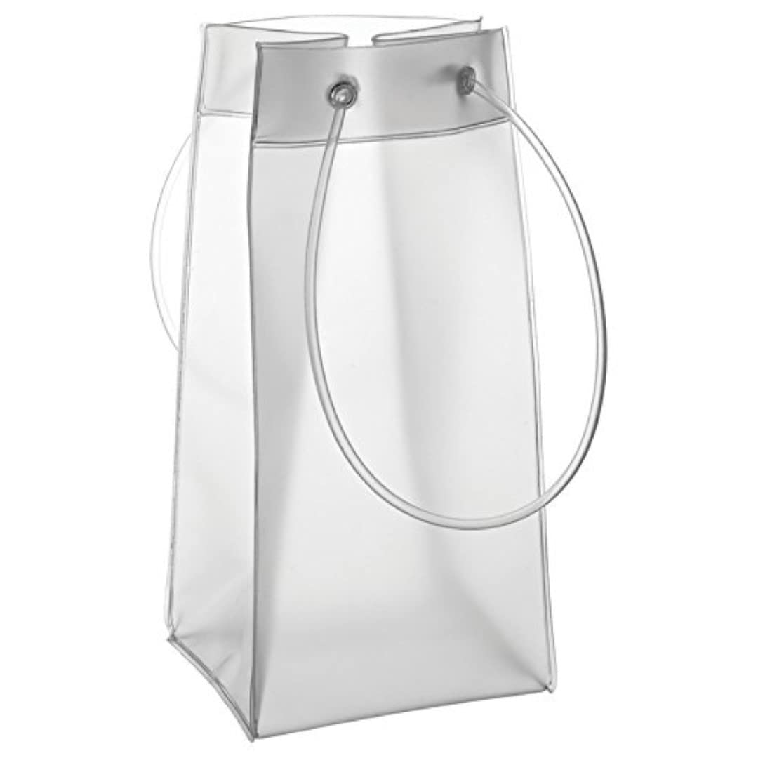 Utopia HD0871 Buckets Wine/Champagne Bag Frosted, 10", 25 cm (Pack of 6)