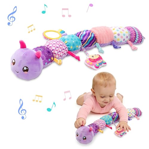 Caterpillar Toy Purple