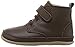Robeez Boys' Nick Boot Crib Shoe, Nick Espresso, 12-18 Months M US Infant