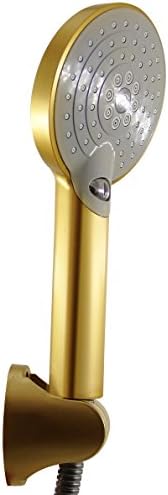 ABS Handheld Shower Faucet Gold Hand Shower Combo ABS Holder With 59 Inch Hose