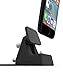 Elevation Lab ElevationDock 4 MFi Apple iPhone Dock with One-Hand Undocking - Chrome/Black
