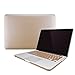 BeneU® Macbook Air Case 13 Inch A1369/A1466 3 in 1 Multi Colors Ultra Slim Plastic Hard Cover, Keyboard Cover, Screen Protector for Macbook Air Pro Retina(Macbook 13'' Air, Champagne Gold)