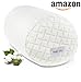 NapYou Official Amazon Exclusive Shredded Certipur Memory Foam Neck & Cervical Bolster Pillow with Unique and Luxury Pillow Design for Ultimate Breathability and Density Made with Organic Cotton