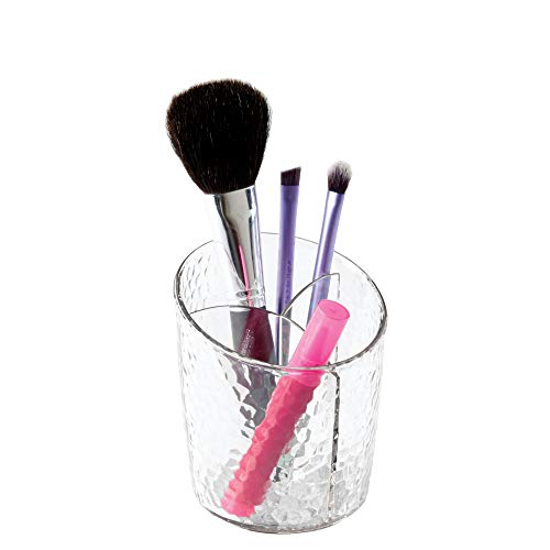 iDesign Make-up Organizer, kleiner Badbecher aus Kunststoff