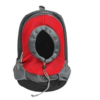 RocDai Pet Carrier Backpack for Small and Medium Dogs Cats,Strap Adjustable Pet Carrier Bag for Travel, Hiking, Outdoor
