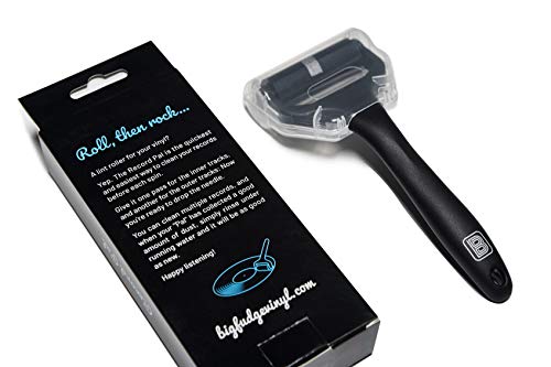 Big Fudge Record Pal, Vinyl Roller Cleaner. Black Vinyl Record Cleaner in Gift Pack. Silicone Lint Roller for LP Records, Anti-Static Record Duster. - Thumbnail 7