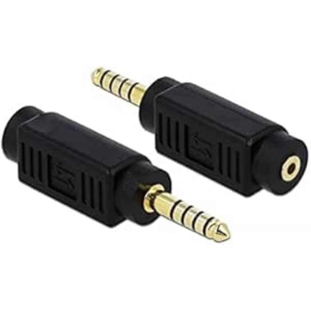 Delock Adaptor Jack Plug 4.4 mm 5 Pin to Jack Socket 2.5 mm 3 Pin