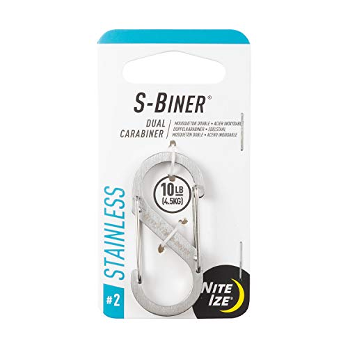 Nite IZE S-BINER Size #2 Stainless
