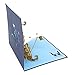 PopLife® Norse Viking Ship 3D Pop Up Card for All Occasions - Happy Anniversary, Father's Day Card, Pop Up Birthday for Men, Retirement - for Dad, for Husband, for Son, for Grandpa
