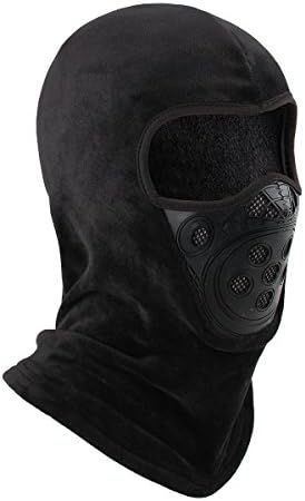 OMECHY Balaclava Windproof Ski Mask Outdoor Cold Weather Face Mask Neck Warmer