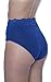 Kathy Ireland Womens 2 Pack High Waist Lace Trim Brief Panties Plus 3X-L Blu/Nud