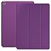 KHOMO - Compatible with iPad 5th 6th Generation (2017 & 2018) 9.7 inch Case - Dual Series - Ultra Slim Hard Cover with Auto Sleep Wake Feature - Purple