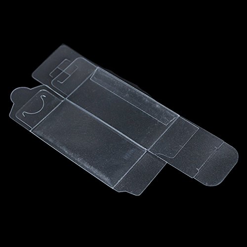 Multiple Usage Clear Plastic Retail PVC Packaging Boxes for Wedding Party Birthday Favor Transparent Cube Jewellery Decorative Accessories Take Out Container (100, 1.2x1.2x2.4 inch(3x3x6 cm))
