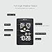 DIGOO DG-TH11300 Wireless In&Outdoor Hygrometer Thermometer Color Weather Staion, 3 Channels outdoor sensor, Wide Visual Angle With Forecast Sensor,Dual Alarm Clock Setting