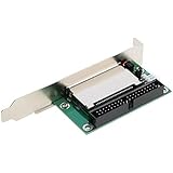 YHJIC 40-Pin Cf Compact Flash Card to 3.5 IDE Converter Pci Bracket Back Panel