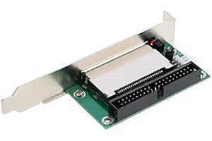 UtopixHub 40-Pin Compact Flash Card to 3.5 IDE Converter Adapter Pci Bracket Back Panel