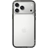 CASETiFY for iPhone 18 Pro Max Case - Compact Clear Black | Slim &amp; Sleek | Lightweight | 4 ft. 2x Military Grade Drop Protection | Black