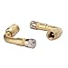1 Pair 90 Degree Brass Air Tyre Valve Extension Adapter for Car Truck Motorcycle Bike Scooter