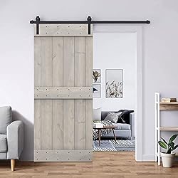 28 in. x 84 in. Mid-Bar Series Silver Gray Stained